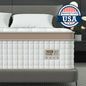 Full/King/Queen Size Mattress, Luxury Hybrid, Gel Memory Foam