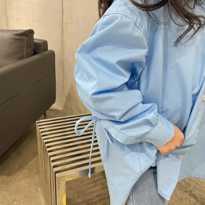 Kids' Lightweight Trendy Loose Irregular Design Shirt