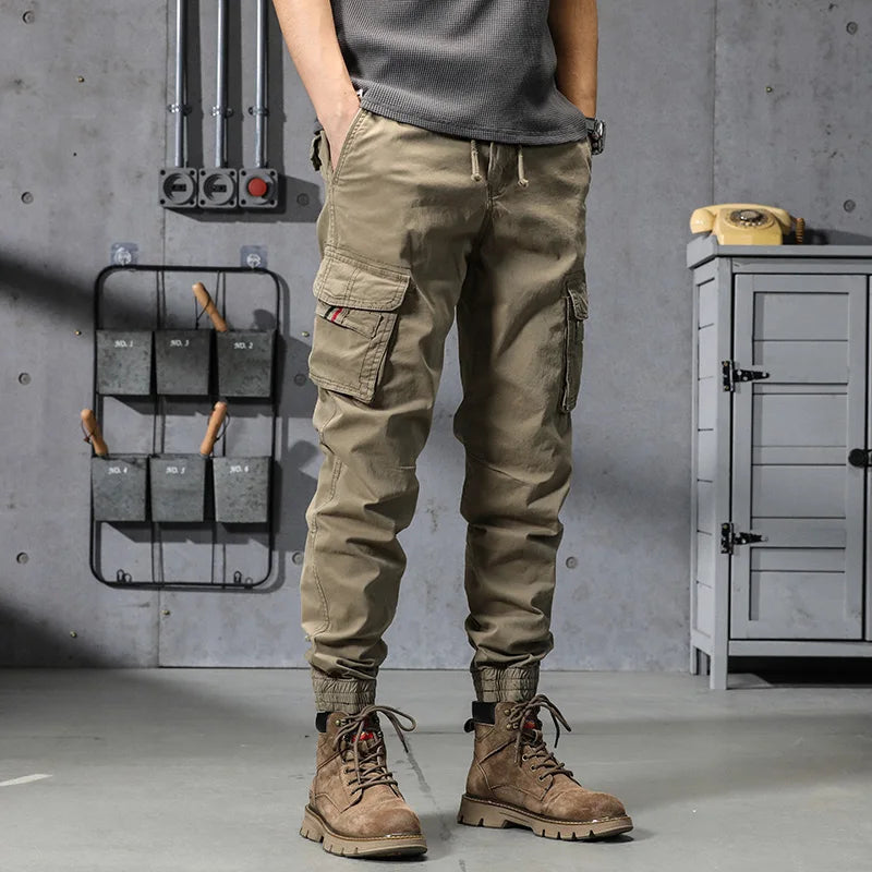 Mens Cargo Pants, Casual Multi-Pocket Tactical