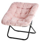 Cozy Saucer Chairs Soft Faux Fur Large