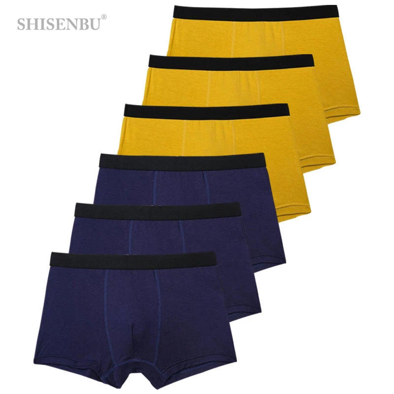 6pc Sexy  Boxer Men Breathable Underwear