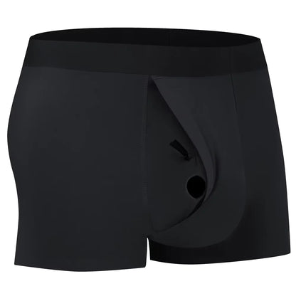 Dual Pouch Breathable Physical Therapy Boxers Men