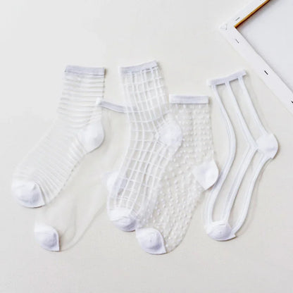 5 pairs Womens Fashion Ankle Socks
