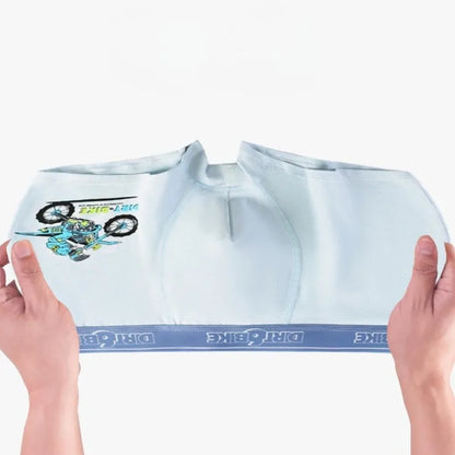 4PCS Teen Boys Cotton Antibacterial Underwear Cartoon Breathable