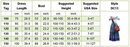 Girls Elsa Anna Dress Princess Carnival Jasmine Rapunzel