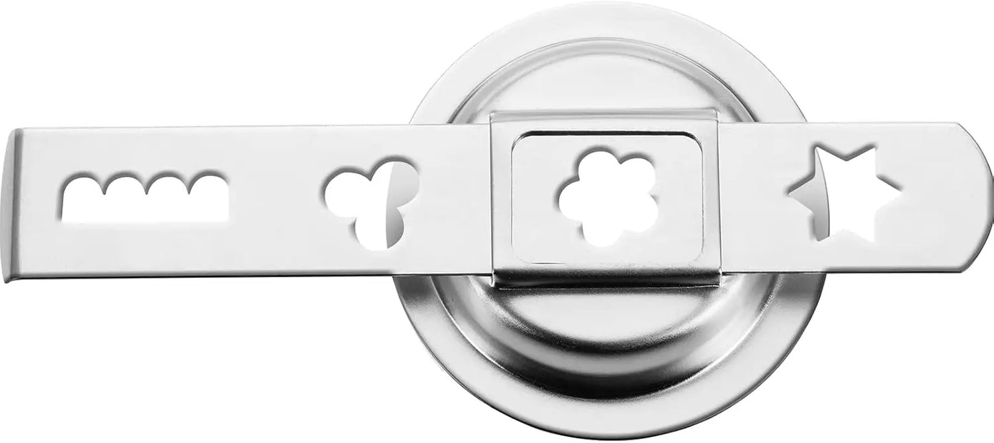 2 Pcs Meat Grinder, 1 Pastry Attachment Including Screw Clamp