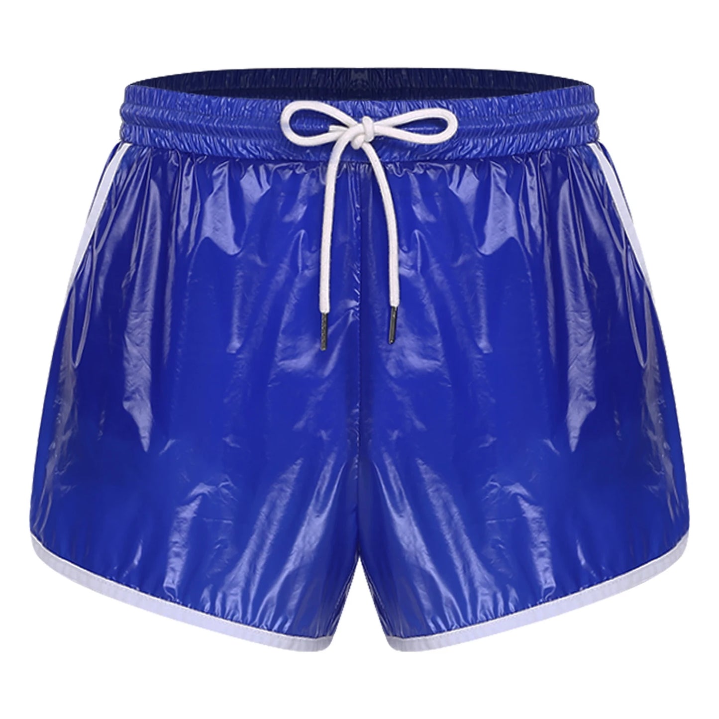 Mens Waterproof Swim Shorts Drawstring Side Pockets