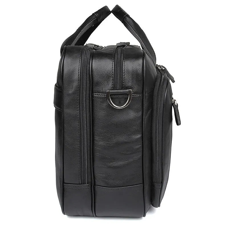Genuine Leather Men Briefcase Business bag