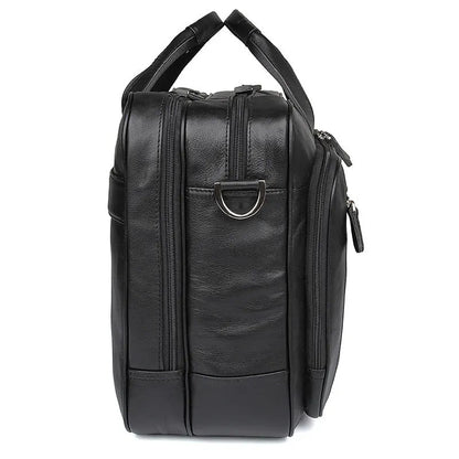 Genuine Leather Men Briefcase Business bag