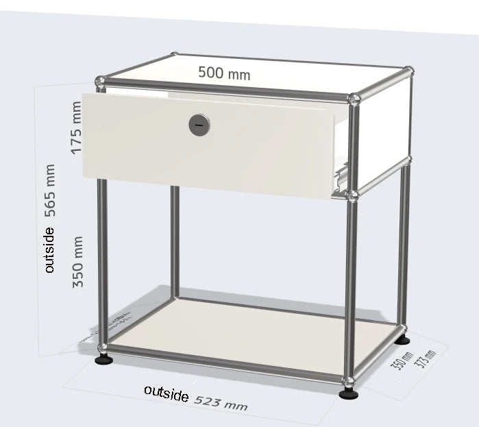 Storage Shelf Sideboard Customized Night Stand Cabinet