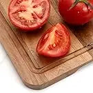 3 Pcs Acacia Wood Cutting Boards with Juice Groove