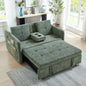 Convertible Sofa Bed with Cup Holder, USB