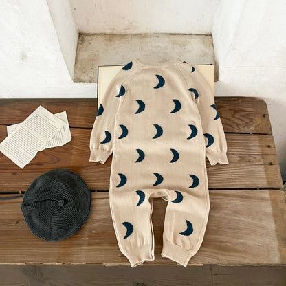 Boy/Girl Pure Cotton Cartoon Crawling Clothes