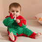 Girls Cleaning Mop Long Sleeve Crawling Jumpsuit