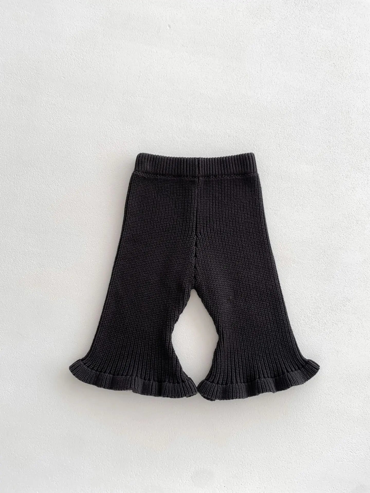 Infant Girl Boot Cut Knitted Pants