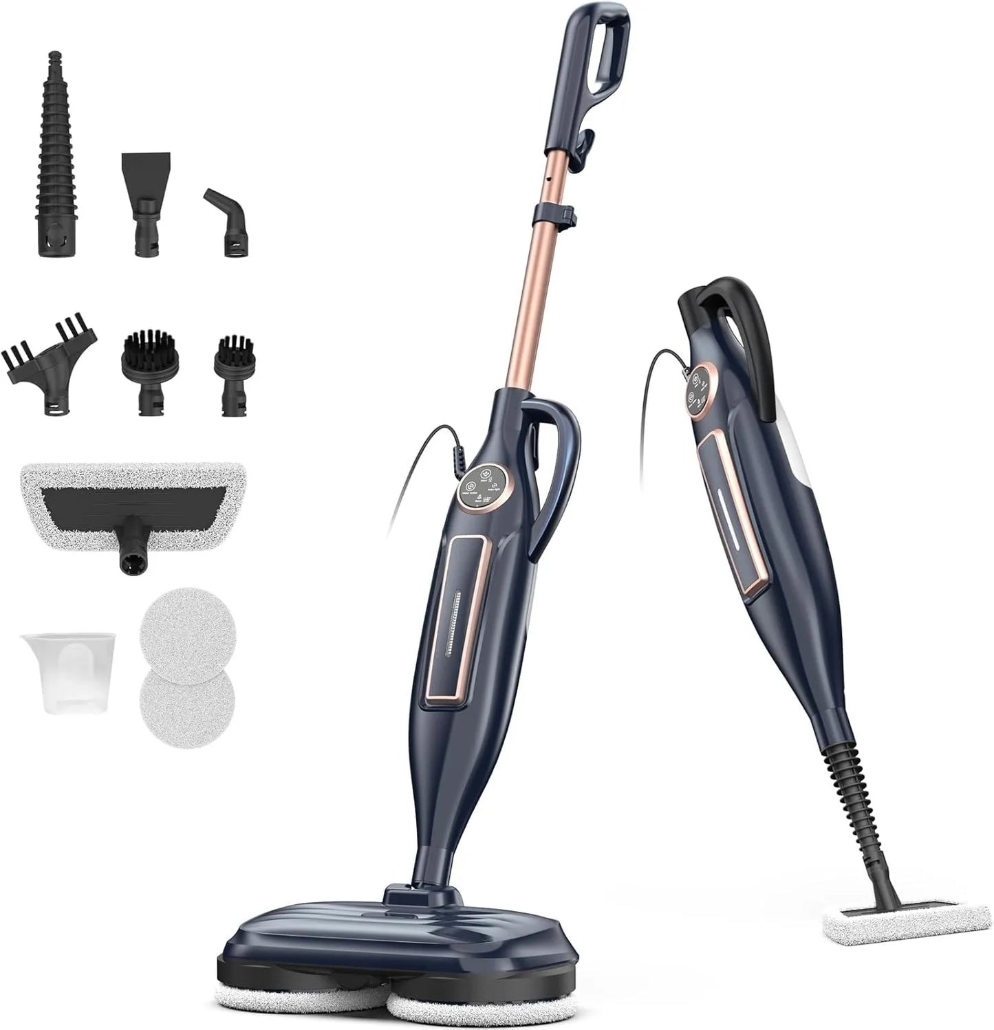 Steam Mop Cleaner with Rotating Mop Pad