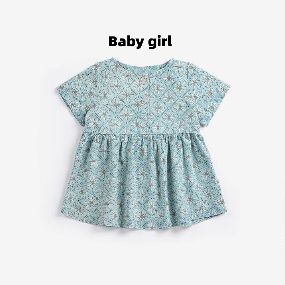 Countryside Style Baby Girl Embroidered Flower Collar