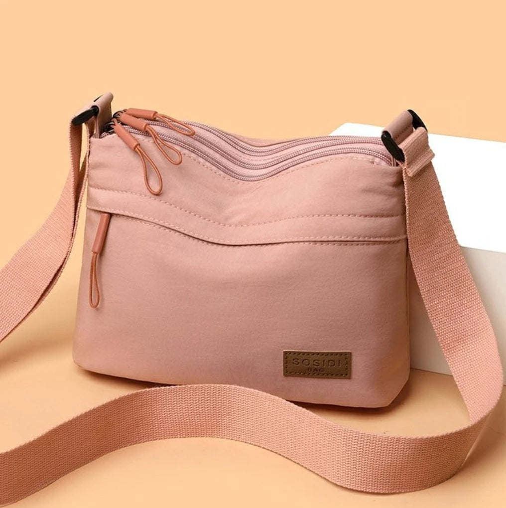 Women's Shoulder Bag Simple Solid Color Nylon