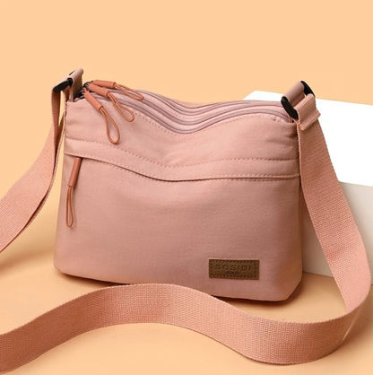 Women's Shoulder Bag Simple Solid Color Nylon