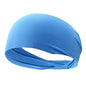 Sweat Absorption Headdress Anti-slip Workout Headband Breathable