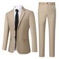 Men's 2 Piece White  Suit