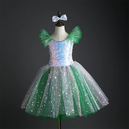 Tutu Ballerine Dance Ballet Leotards Girls