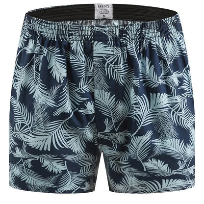 1PC 100% Cotton Men's Loose Boxer Briefs Underwear