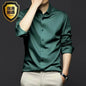 Men's Long Sleeve Luxurious Wrinkle Resistant Shirts