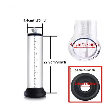 Acrylic Penis Enlarger Pump Sex Toy Men