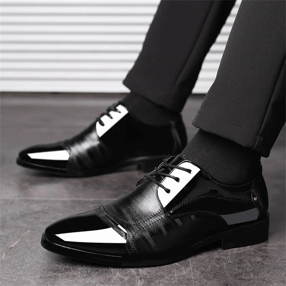 Men's Dress Shoes Business Oxfords Patent Leather