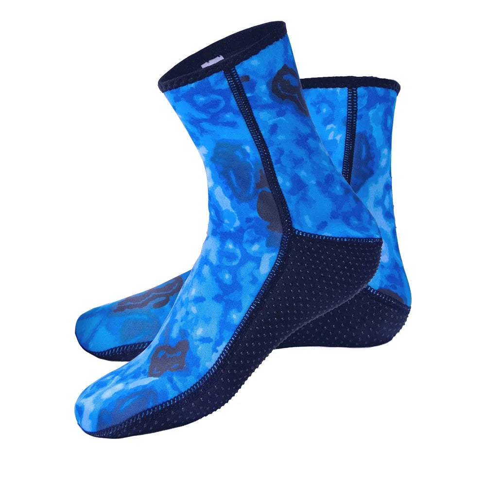Camouflage Diving Neoprene Anti-Slip Water Socks