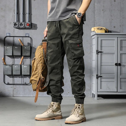 Mens Cargo Pants, Casual Multi-Pocket Tactical