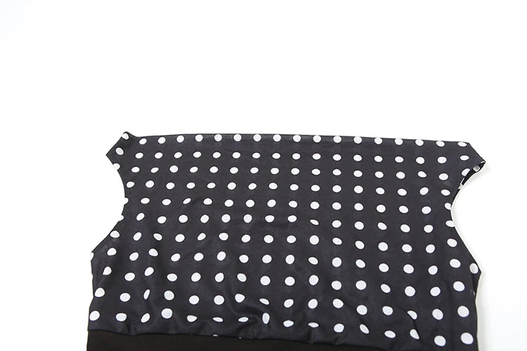 Polka Dots Print Women Trend Off Shoulder
