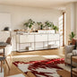 Sideboard Storage Shelf Furniture Stainless Steel