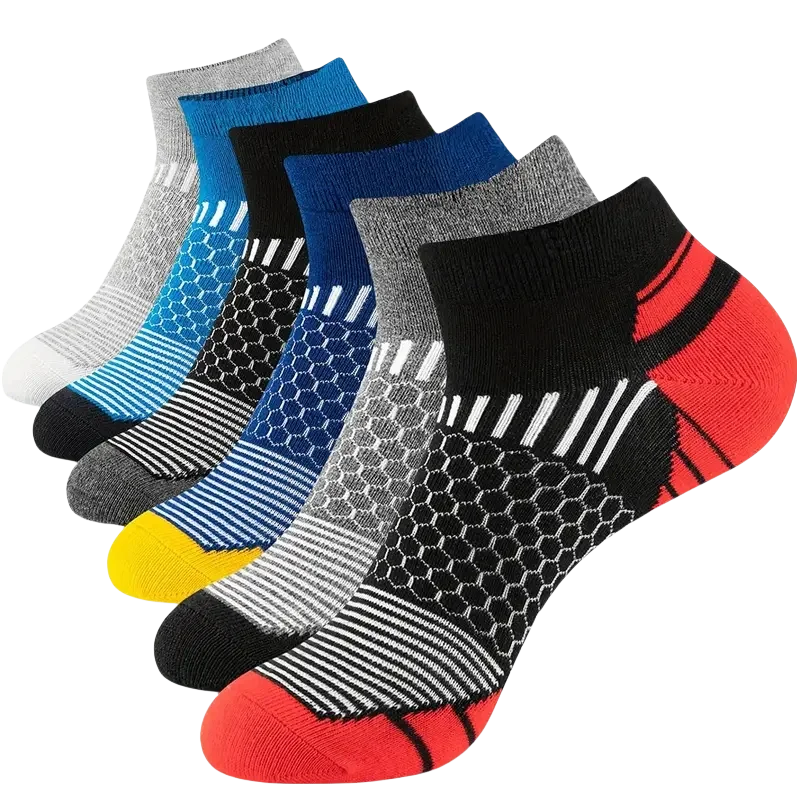 6 Pairs Men's Low Tub Socks