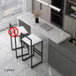 Modern Simple Bar Chair Nordic Designer Minimalist
