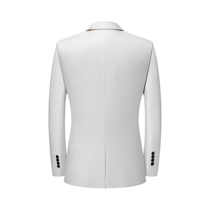 Men's 2 Piece White  Suit