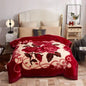 European Style Warm Raschel Blanket High End
