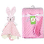 Personalized Baby Security Blanket Comforter Tags Rattles