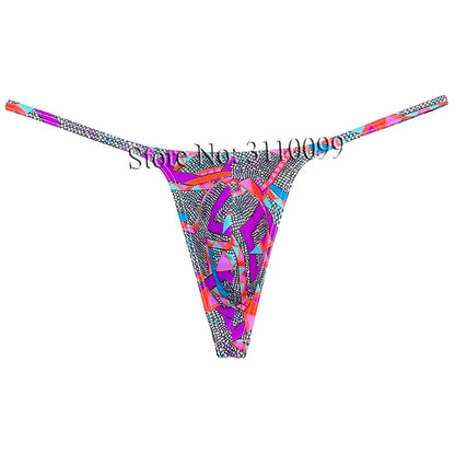 Men‘s Thong Micro Bikini Swim  Pouch G-string