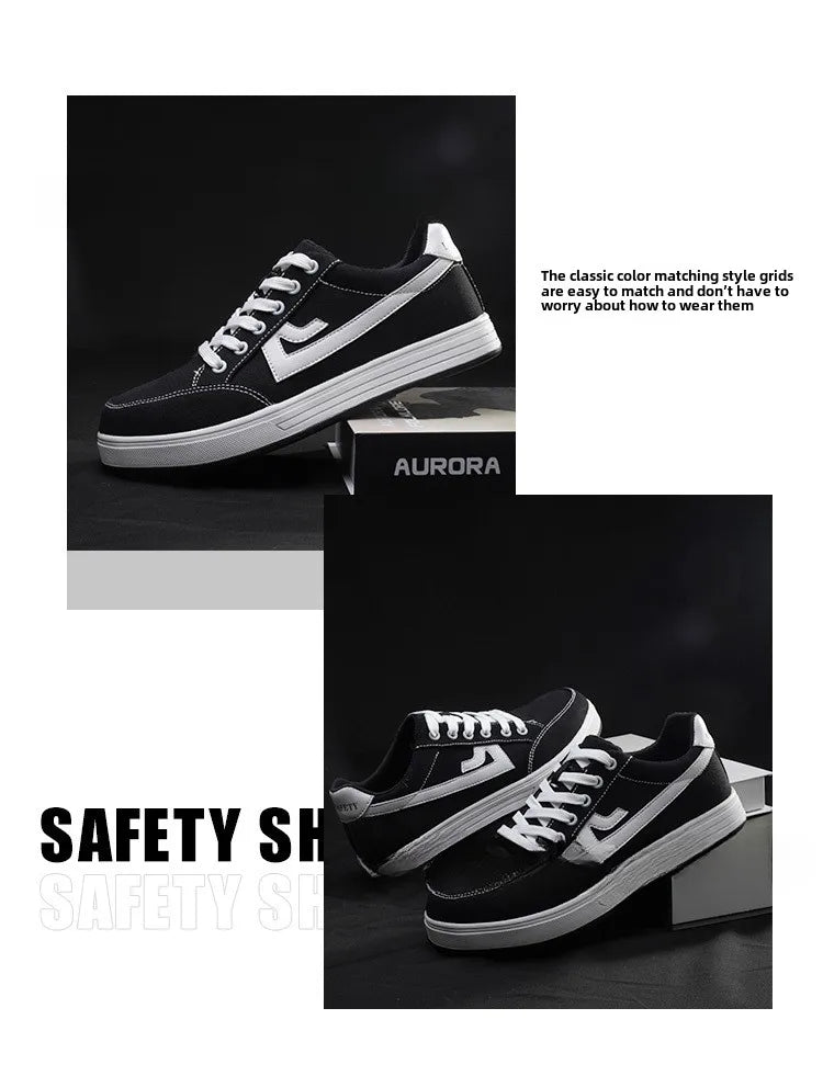 Labor Protection Shoes With Steel Toe Caps