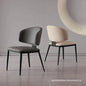 Cat scratch leather dining chair modern