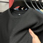 Mens Silk Mesh Breathable Casual Cool Quick-dry