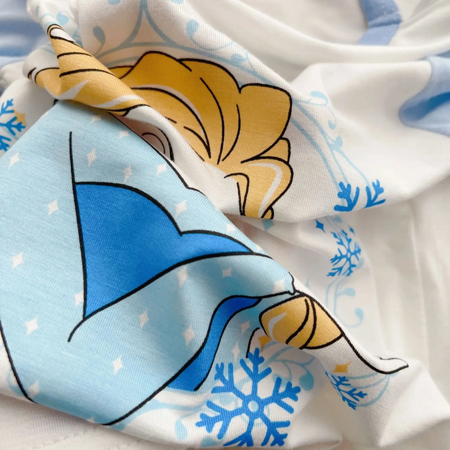 2 Pcs Girls Rapunzel Sleepwear Cartoon Pajamas