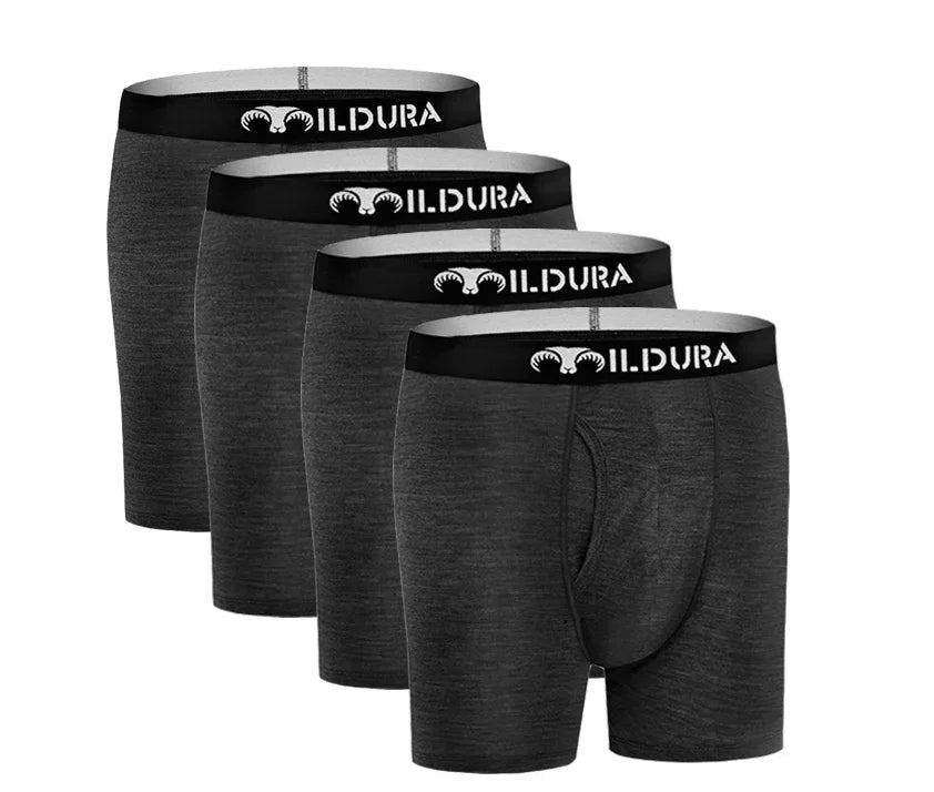 Men's Merino Wool Underwear Boxer Briefs