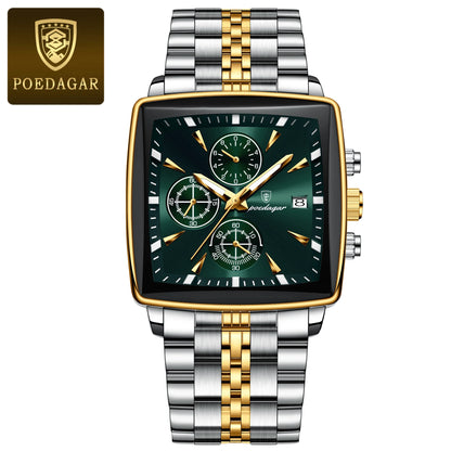 POEDAGAR Top Luxury Male Wristwatch Waterproof