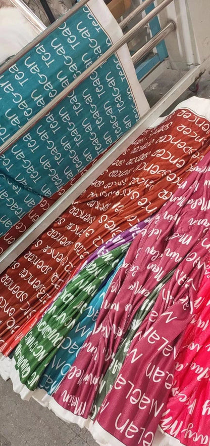 Personalized Color Blanket Baby Name Swaddle Fleece