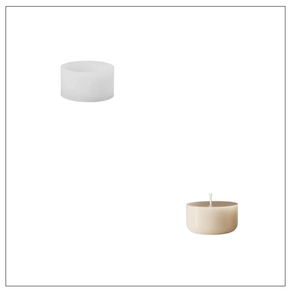 Boowan Nicole Bauble Candle Jar Silicone Molds