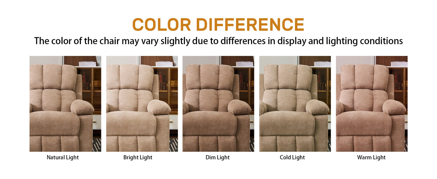 Rocking Recliner Chair, Modern Glider Recliner