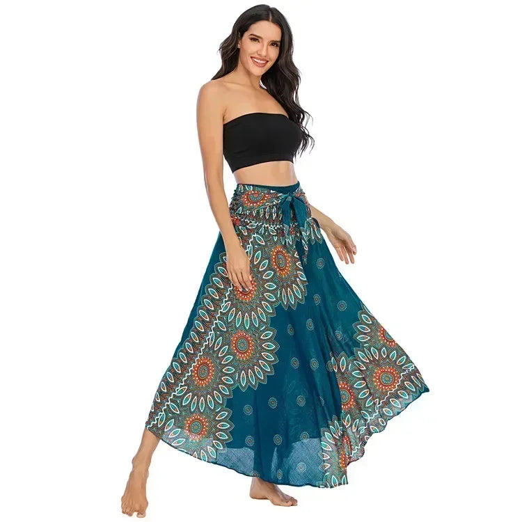Sexy Long Boho Bottom Vintage Casual Skirt